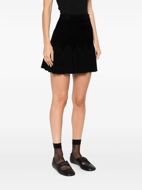 SANDRO pleated skirt - Black - zdjęcie produktu nr 2