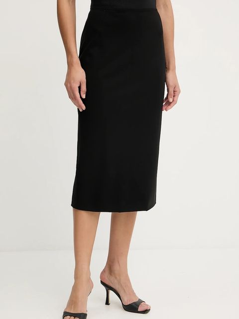 BOSS spódnica kolor czarny midi ołówkowa 50541985 - zdjęcie produktu nr 1
