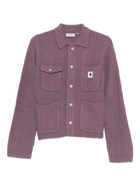 Carhartt WIP Michigan cardi-coat - Purple - zdjęcie produktu nr 1