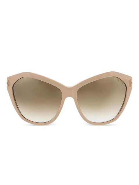 TOM FORD Eyewear cat-eye full-rim sunglasses - Brown - zdjęcie produktu nr 1