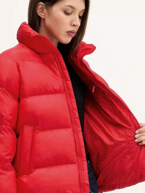 adidas Originals kurtka kolor czerwony zimowa JD0422