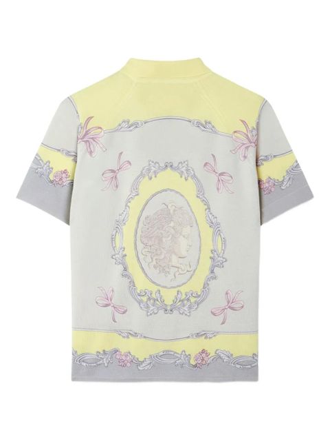 Versace Medusa Cameo polo shirt - Grey