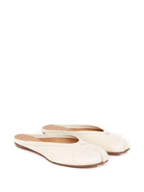 Maison Margiela Tabi leather mules - White - zdjęcie produktu nr 2