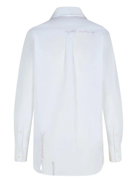 Marni embroidered shirt - White