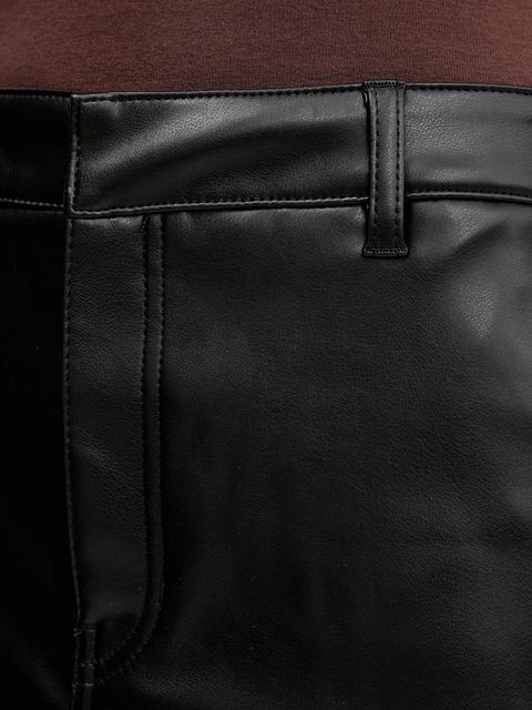 Hugo Blue spódnica kolor czarny mini prosta 50542187