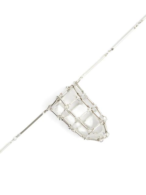 ISABEL MARANT Rock Crystal necklace - Silver - zdjęcie produktu nr 2