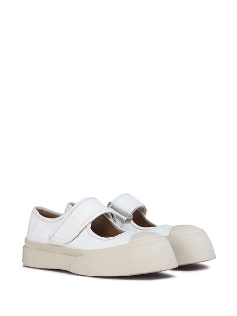 Marni leather Mary Jane sneakers - White