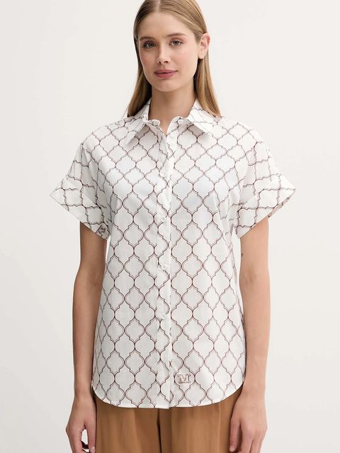 Max Mara Beachwear koszula bawełniana - zdjęcie produktu nr 1
