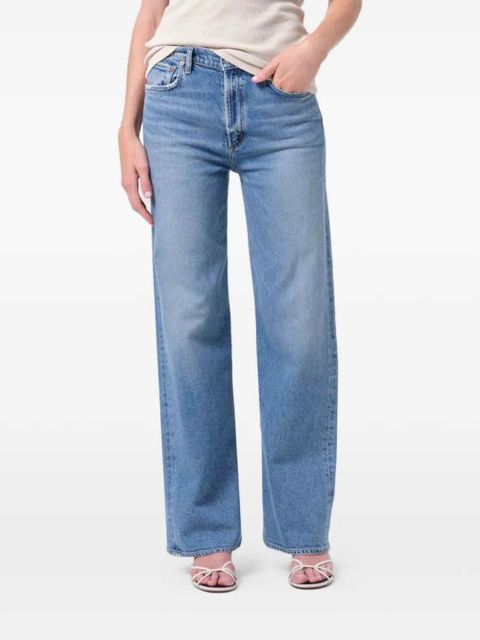 AGOLDE whiskering-effect jeans - Blue - zdjęcie produktu nr 1