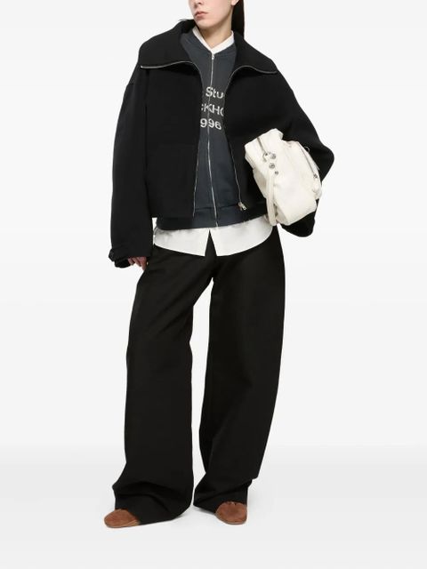 Acne Studios high-neck jacket - Black