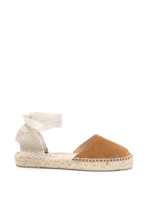 Manebi suede espadrilles - Brown - zdjęcie produktu nr 1