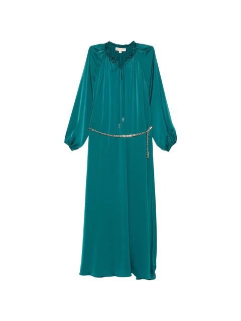 Michael Kors chain-link maxi dress - Green - zdjęcie produktu nr 1