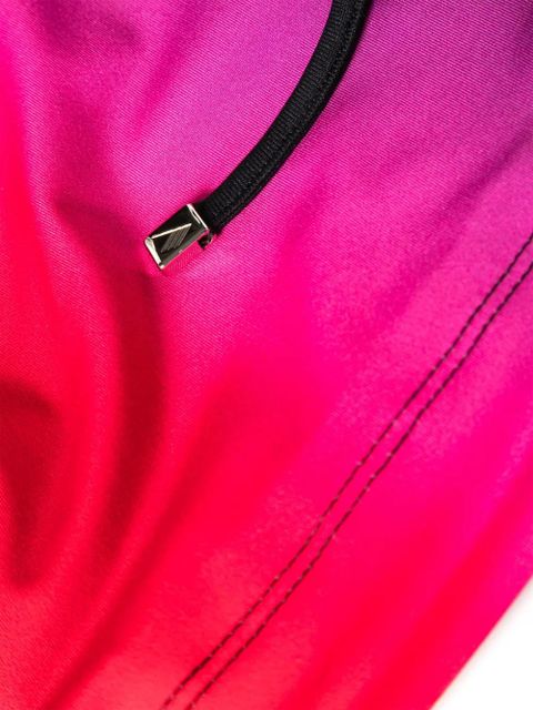 The Attico gradient mini beach dress - Pink