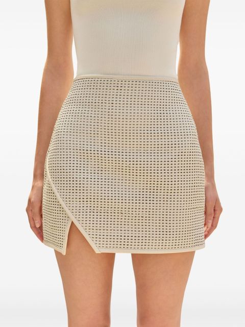 Cult Gaia Averie mini skirt - Neutrals - zdjęcie produktu nr 1