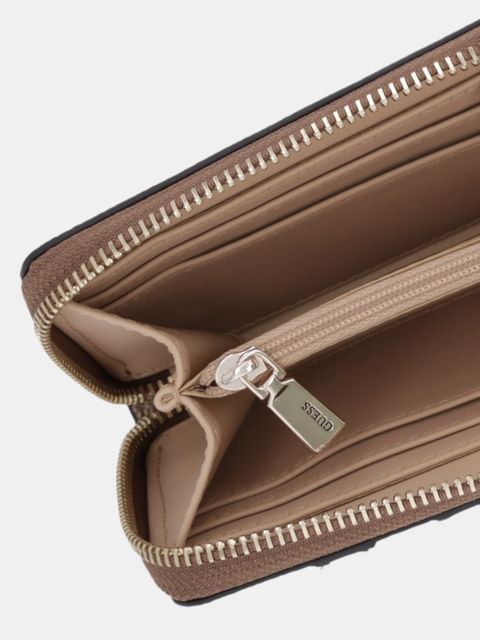 Guess portfel ERENIA damski kolor beżowy SWSO78 38140