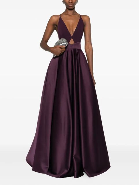 Solace London Avallon cross-strap maxi dress - Purple - zdjęcie produktu nr 2