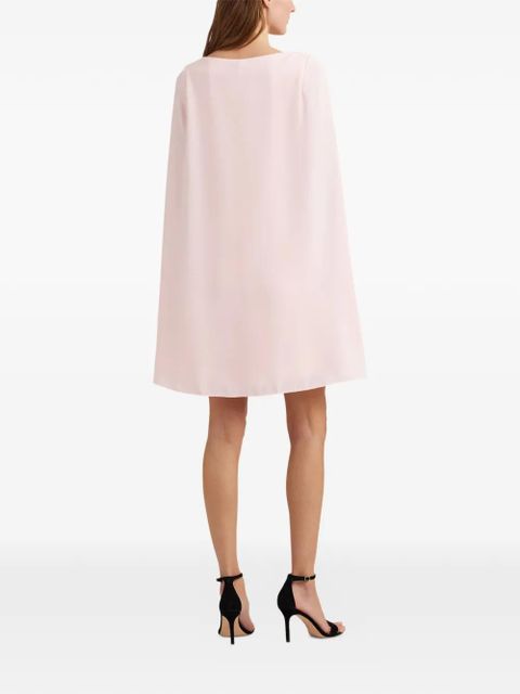 Lauren Ralph Lauren cape-sleeves mini dress - Pink