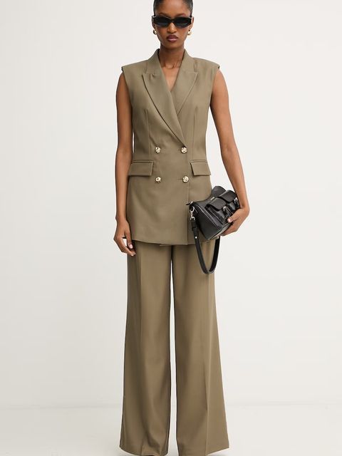 Morgan kamizelka dwurzędowa damska z wiskozą - zdjęcie produktu nr 1