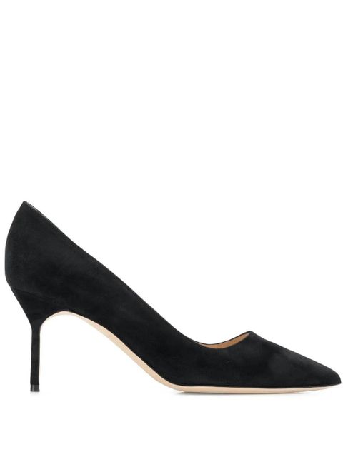 Manolo Blahnik 80mm BB stiletto pumps - Black - zdjęcie produktu nr 1