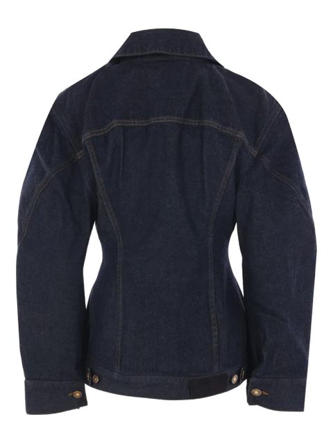 Givenchy puffed-sleeve denim jacket - Blue - zdjęcie produktu nr 2