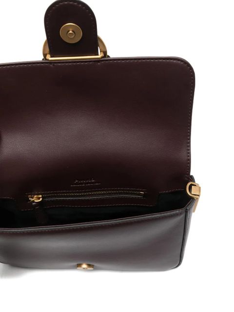 PINKO Love One shoulder bag - Brown
