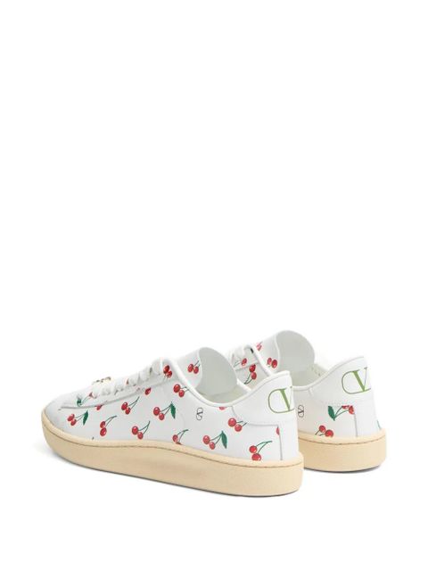 Valentino Garavani Royco Cherryfic-print sneakers - White - zdjęcie produktu nr 2