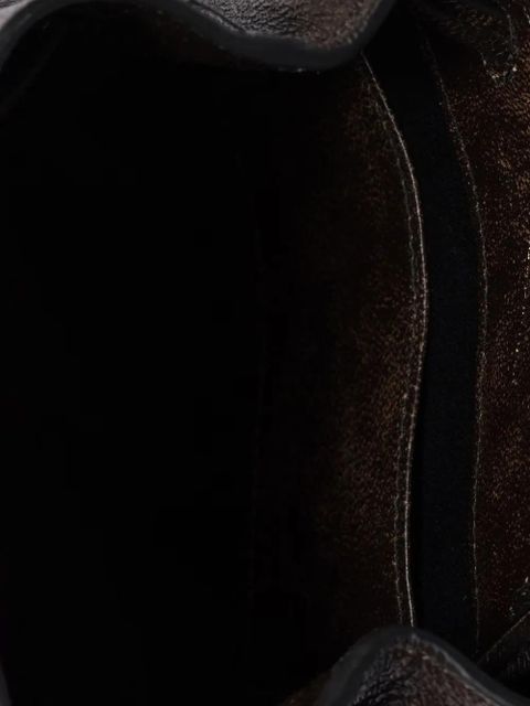 Miu Miu logo-detail drawstring shoulder bag - Brown - zdjęcie produktu nr 2