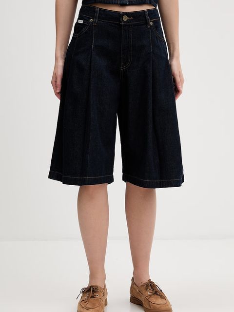 Guess Jeans szorty eleganckie damskie jeansowe - zdjęcie produktu nr 1