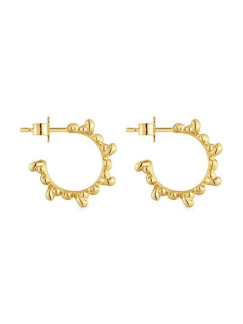 Tous kolczyki ze srebra pokrytego złotem Bold Bear 1004194800