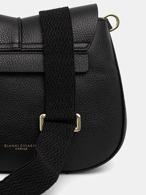 Gianni Chiarini torebka skórzana HELENA ROUND kolor czarny BS 6036/COMM GRN-NA - zdjęcie produktu nr 2