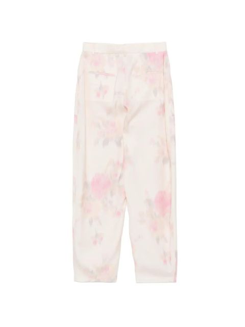 Moschino floral-print trousers - Pink - zdjęcie produktu nr 2