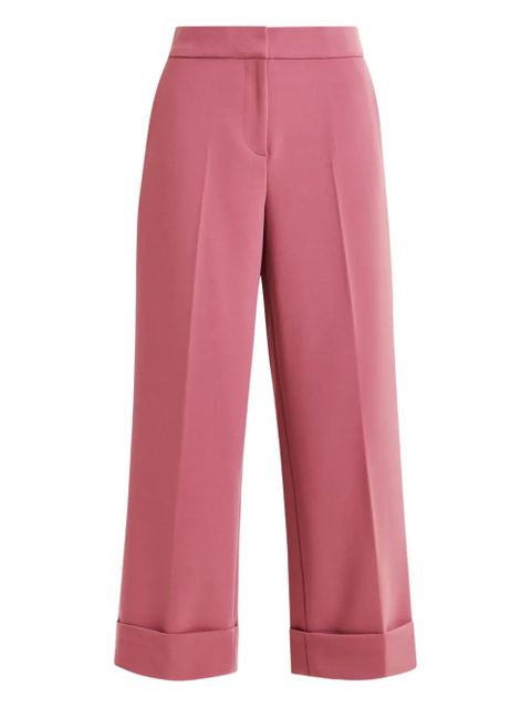 Essentiel Antwerp pressed-crease flared trousers - Pink - zdjęcie produktu nr 1