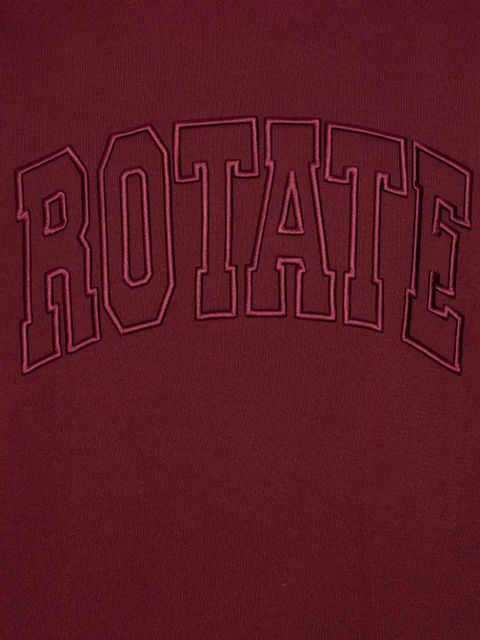 ROTATE BIRGER CHRISTENSEN embroidered crew-neck sweatshirt