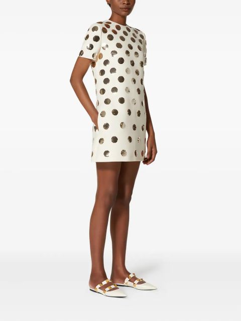 Valentino Garavani sequin-embellished dress - Neutrals - zdjęcie produktu nr 2