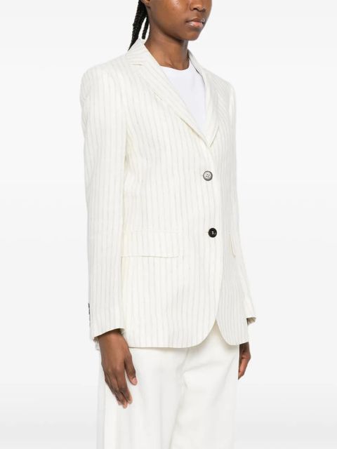 Max Mara striped button jacket - Neutrals