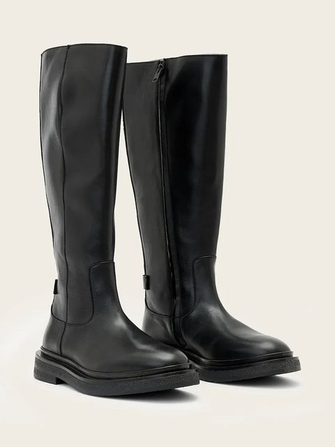 AllSaints kozaki skórzane Escher Rider Boot