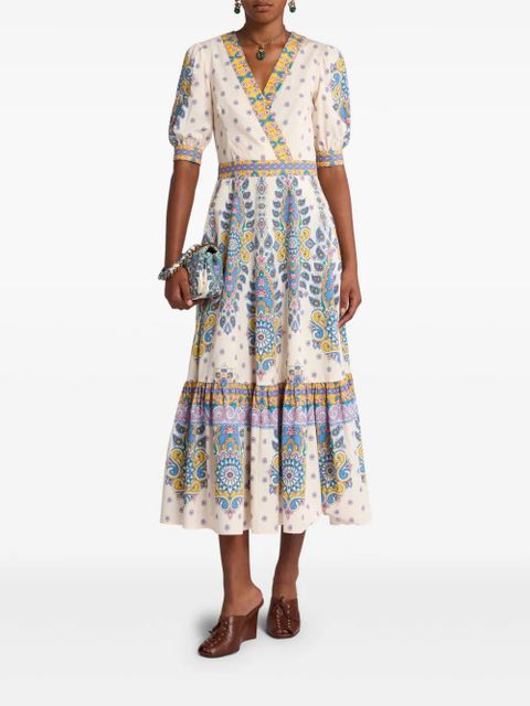 ETRO paisley-print midi dress - White - zdjęcie produktu nr 2