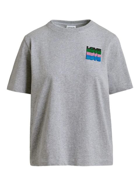 Essentiel Antwerp logo-embellishment T-shirt - Grey - zdjęcie produktu nr 1