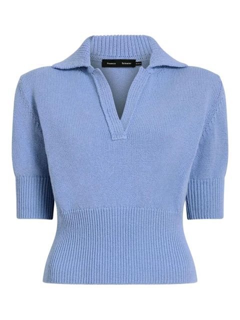 Proenza Schouler Reeve knit top - Blue - zdjęcie produktu nr 1