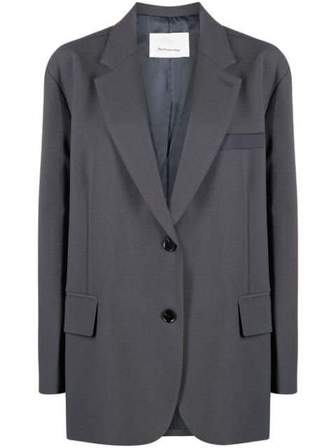 The Frankie Shop Bea single-breasted blazer - Grey - zdjęcie produktu nr 1