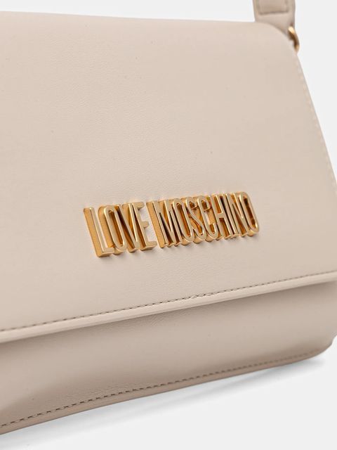 Love Moschino torebka kolor beżowy JC4058PP0NLO0110