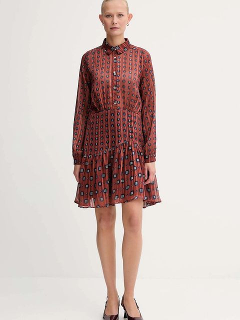 Morgan sukienka kolor brązowy mini rozkloszowana RILGAL.F - zdjęcie produktu nr 2