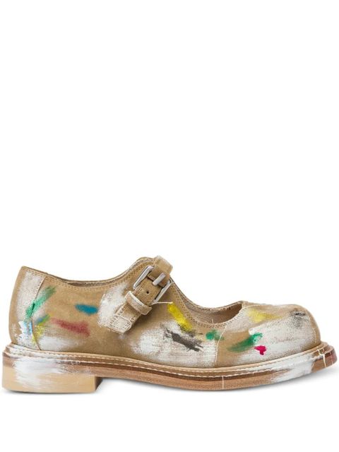 Moschino buckle strap loafers - Neutrals - zdjęcie produktu nr 1