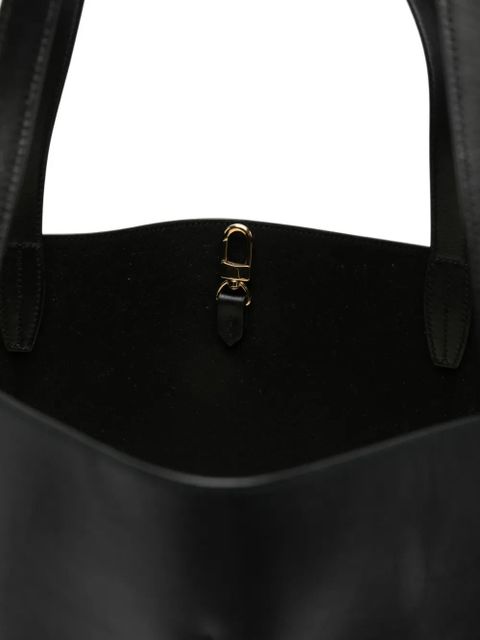 TOTEME roam leather tote - Black