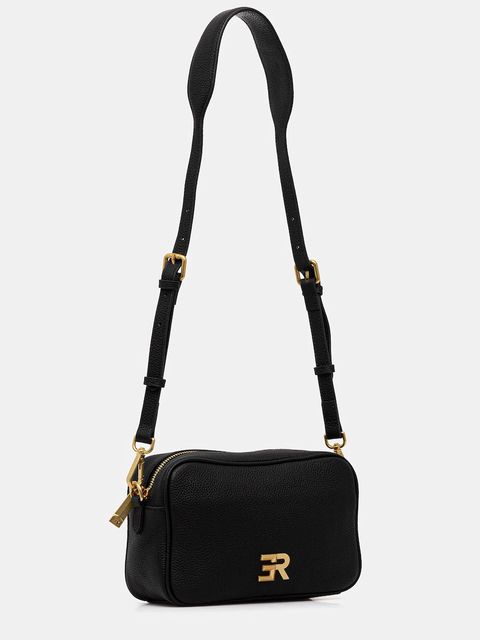 ERMANNO Firenze torebka skórzana kolor czarny 12401934