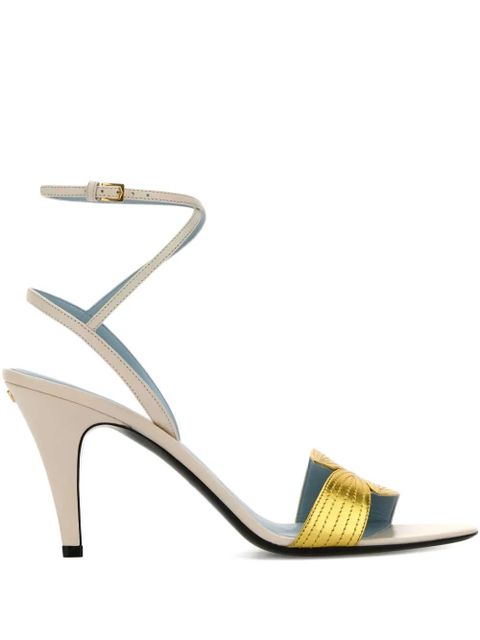 Valentino Garavani 80mm leather sandals - White - zdjęcie produktu nr 1