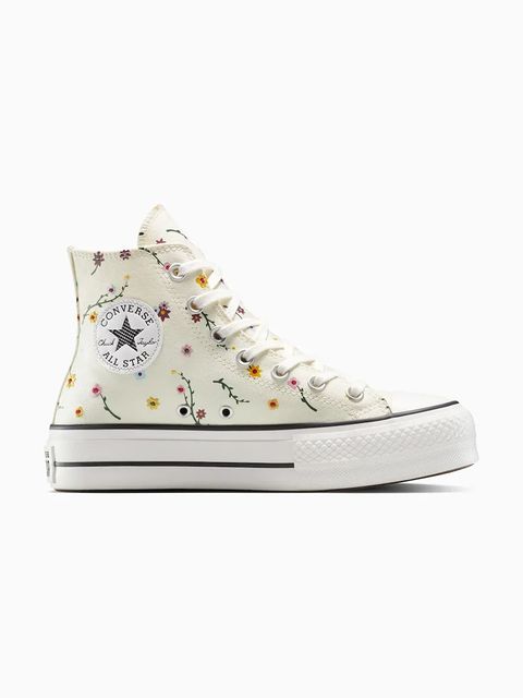 Converse trampki Chuck Taylor All Star Lift kolor biały A15536C - zdjęcie produktu nr 1