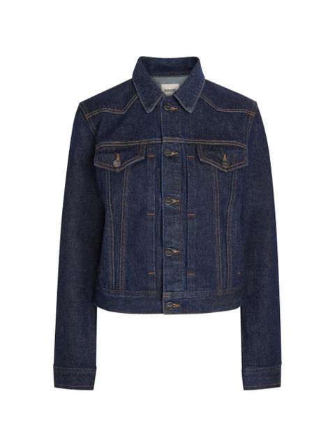 KHAITE Augustine buttoned jacket - Blue - zdjęcie produktu nr 1
