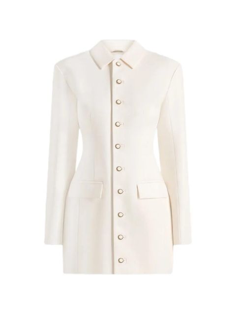 Manière De Voir Amelie button blazer dress - Neutrals - zdjęcie produktu nr 1