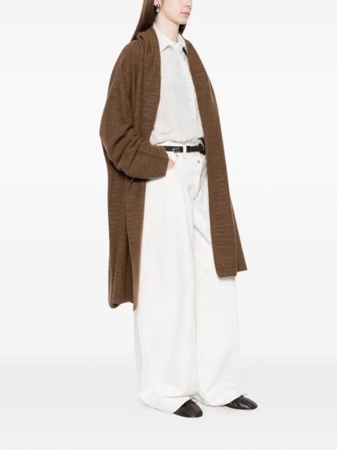 The Row Novaan open-front coat - Brown - zdjęcie produktu nr 2